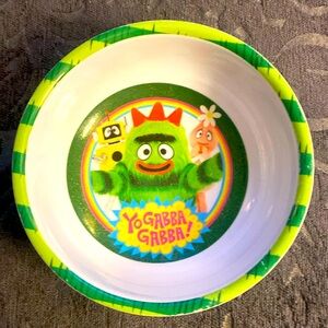 Yo Gabba Gabba Brobee bowl.  Unbreakable, dishwasher safe.  Vintage.